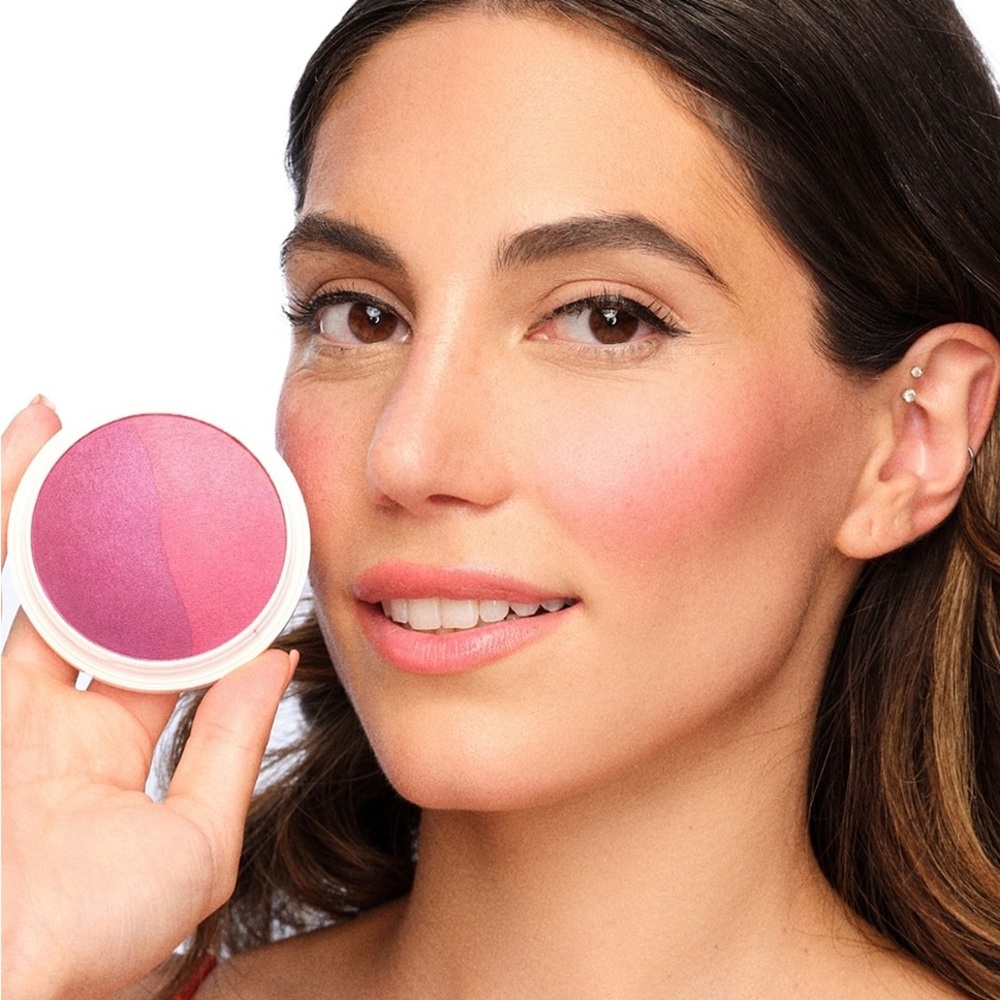 Dibs The Duet: Baked Blush Duo in VIP Pink - Picture 3 of 4